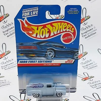Buy Die Cast   '56 Ford Truck   22/26 1999 First Editions Hot Wheels Scale 1/64 • 13.30£
