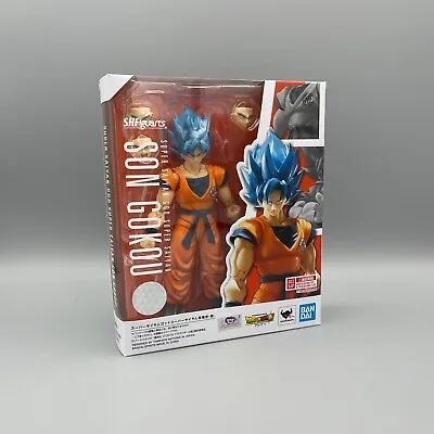 Buy Bandai S.H. Figuarts Super Saiyan God Blue Goku Action Figure NEW UK IN STOCK • 64.99£