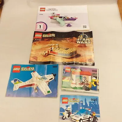 Buy Lego Instruction Manuals X Five (03) • 2.50£
