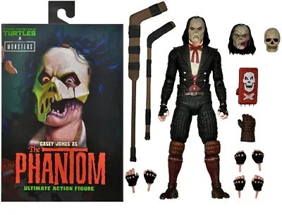 Buy Figurine NECA Tmnt X Universal Monsters Casey Jones The Phantom Of The Opera • 60.66£