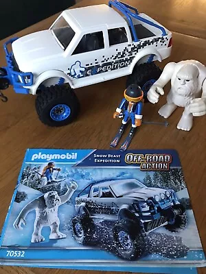 Buy Playmobil 70532 Snow Beast Expedition Off-road Action Truck, Yeti & Ski Figure • 18.49£