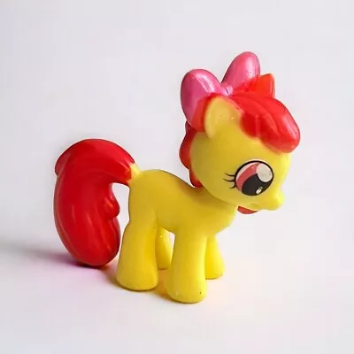 Buy My Little Pony Hasbro G4 Mini Figure Applebloom Apple Bloom Ideal Cake Topper • 2.99£