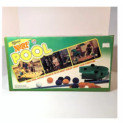 Buy Vintage 1984 Parker Brothers Nerf USA Tabletop Pool Game, Complete, Original Box • 35.97£