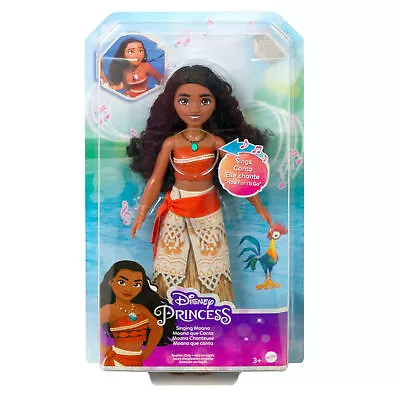 Buy Disney Princess Singing Moana Doll, Sings Clip Of “How Far I’ll Go” From Movie • 29.99£