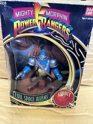 Buy Vintage Bandai - 1993 - Power Rangers - Evil Space Aliens -  Squatt  Figure Toy • 29.95£
