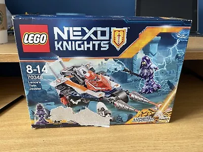 Buy LEGO NEXO KNIGHTS: Lance's Twin Jouster (70348) Complete Boxed Retired Set! • 0.01£