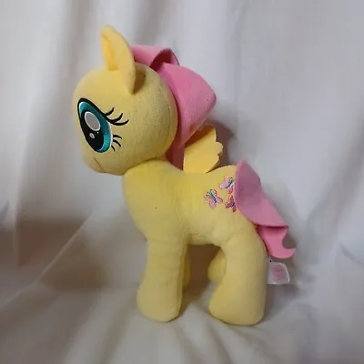 Buy My Little Pony Yellow Plush Pink Yellow Butterflies Fluttershy Pegasus Stuff Toy • 10£