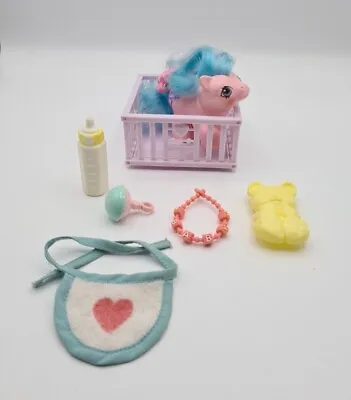 Buy My Little Pony MLP G1 Baby Play And Care Set Lot 1980s Hasbro • 21.99£