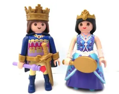 Buy Playmobil KING & QUEEN Royal Figures - Prince & Princess Knight Castle • 6.60£