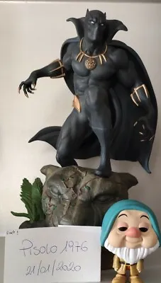 Buy Kotobukiya Black Panther Fine Art Statue Limited Edition • 513.96£