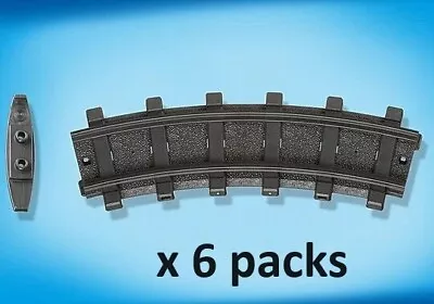Buy Playmobil 4387 2 Curved Tracks RC Express And RC Oldtimer Trains 6 PACKS • 19.99£