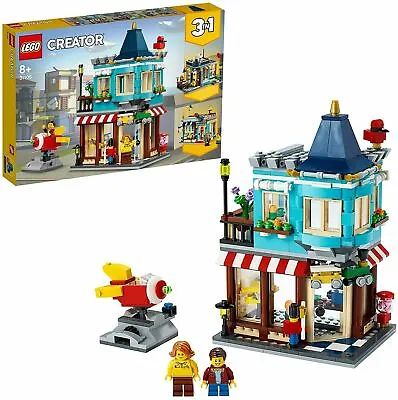 Buy LEGO 31105 Creator 3-in-1 Townhouse Toy Store - Cake Shop - Florist Building Set • 52.99£