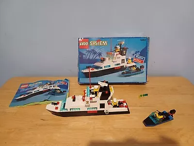 Buy LEGO 6483 Police Coastal Patrol 9V Electric 100% Complete W/ Box & Instructions • 60£