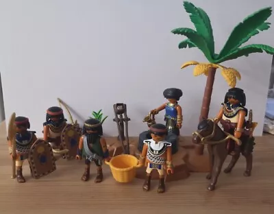 Buy Playmobil Egyptian Bundle, 6 Figures, Horse, Accessories, Weapons, Playset  • 0.99£