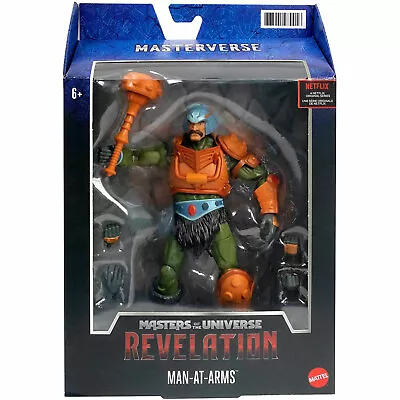 Buy Masters Of The Universe Masterverse Man-At-Arms Action Figure- Revelation Series • 29.99£