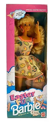 Buy 1993 Easter Fun Barbie Doll / Special Limited Edition / Mattel 11276 / NrfB • 41.01£