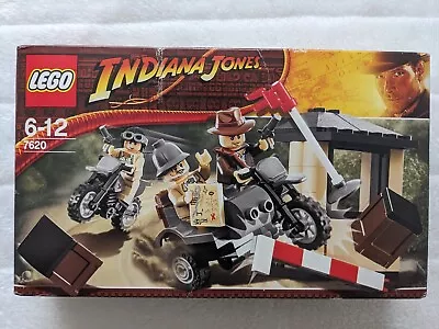 Buy Lego Indiana Jones 7620: Motorcycle Chase Brand New Sealed Rare From 2008 • 89.99£