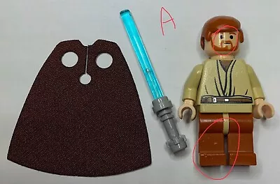 Buy Lego Star Wars Minifigures - Obi-wan Kenobi 7255 Sw0135 A Read Description • 9.99£