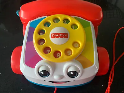 Buy FISHER PRICE Chatter Telephone - Pull Along Phone Infant Toddler Toy • 3.50£