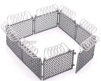Buy Minifigure Army Military Base Barbed Wire Building Block Ww2 Accessories • 11.45£