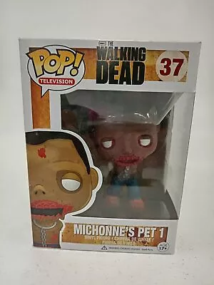 Buy Collectable Funko Pop Walking Dead Michonne's Pet Boxed Figure Model Number 37 • 9.99£