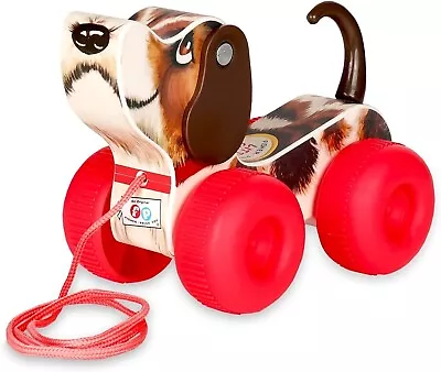 Buy Fisher Price Classics Little Snoopy Pull-Along Toy | Interactive Walking Dog For • 24£