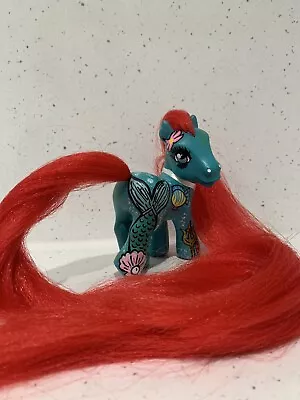 Buy My Little Pony G3 Vintage Custom OOAK Disney The Little Mermaid Ariel Inspired • 25£