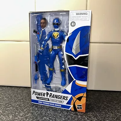 Buy Power Rangers Lightning Collection Dino Thunder Blue Ranger 6” Figure Bnib • 19.99£