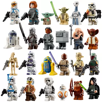 Buy LEGO Star Wars Minifigures Mandalorian Clone Wars Choose Brand New Mini Figure • 9.99£