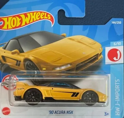 Buy Hot Wheels '90 Acura NSX Yellow HW J-Imports 2022 N Case Free Boxed Shipping  • 7.99£