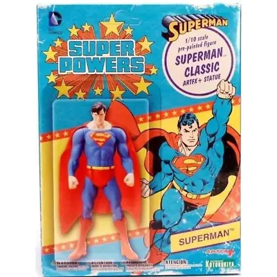 Buy Kotobukiya DC Comics ARTFX+ PVC Statue 1/10 Superman (Classic Costume) 20 Cm • 48.99£