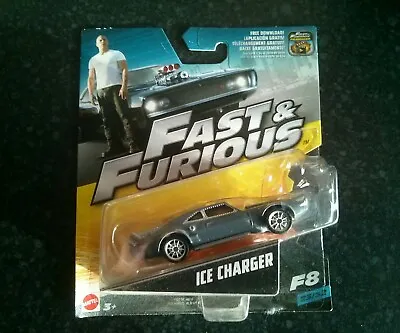 Buy Mattel 1/55 Fast And Furious F8 23/32 Ice Charger • 6.99£