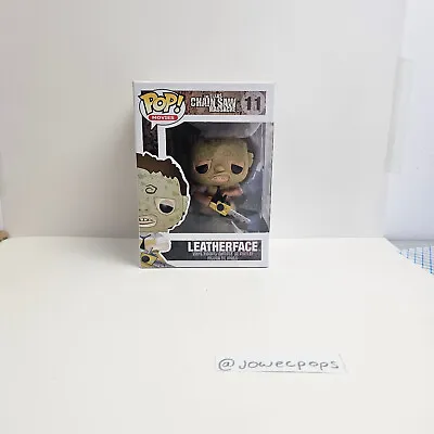 Buy Funko POP #11 Leatherface - The Texas Chainsaw Massacre Vaulted Old Funko Logo • 14.99£