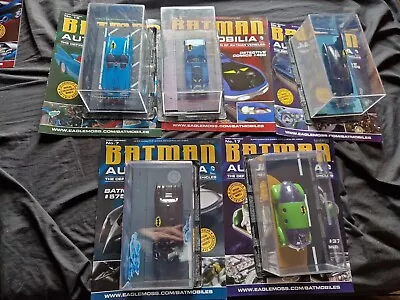 Buy Batman Automobilia Collection Vehicles Eaglemoss SEALED- Make Your Selection • 7.99£