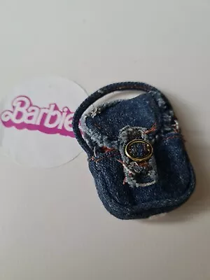 Buy Barbie Mattel Blue Jeans Bag Bag For Doll Outfit  • 7.19£