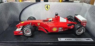 Buy  F1 Michael Schumacher Ferrari F2001 Hot Wheels 1:18 Diecast Model Car  • 69.99£