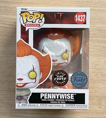 Buy Funko Pop IT Pennywise Dancing GITD CHASE #1437 + Free Protector • 49.99£