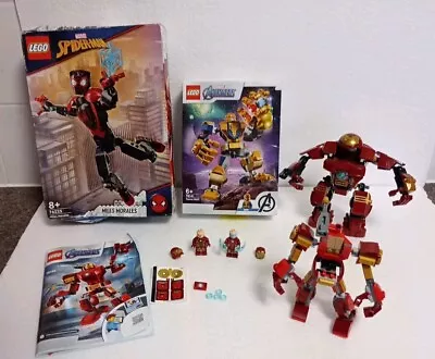 Buy Lego Marvel 76141 Thanos Mech / Iron Man Mech / Miles Morales  • 0.99£