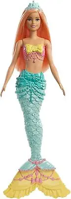 Buy Barbie FXT11 Dreamtopia Mermaid Doll, Orange (FXT08) • 17.99£
