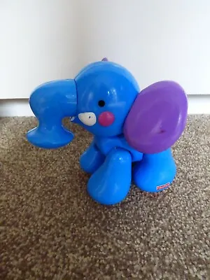 Buy Fisher-Price Baby Toy Click Clack Blue Elephant • 9.99£