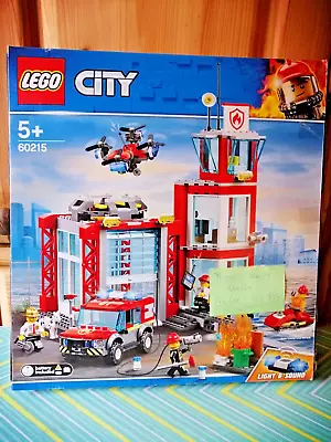 Buy LEGO City 60215 Fire Station One Small Fireplace Missing • 56.33£