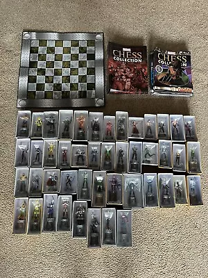 Buy Eaglemoss Marvel Chess UNOPENED 1-61 Plus 4x Extras And Deluxe Chess Board • 500£