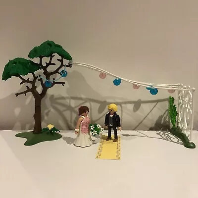 Buy Unused Playmobil Wedding Scene With Bride & Groom • 10£