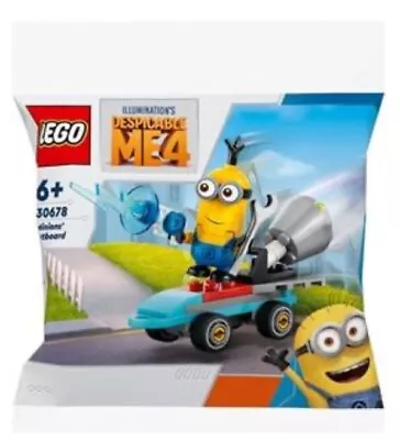 Buy LEGO DESPICABLE ME 4 “Minions Jetboard” Polybag (30678) NEW & SEALED - Perf Cond • 6.67£