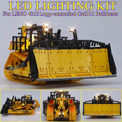 Buy LED Light Kit For Cat D11 Bulldozer - Compatible With LEGOs 42131 • 23.98£