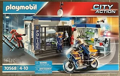 Buy Playmobil 70568 City Action Police Prison Escape, For Children Ages 4-1- New • 27.95£