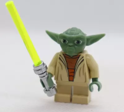 Buy Yoda 8018 7964 Jedi Master Clone Wars Lightsaber Star Wars LEGO® Minifigure • 9.99£