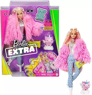 Buy Barbie Doll Extra Doll GRN28 Mattel • 32.07£