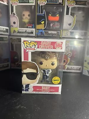 Buy Funko Pop Movies - Baby Driver - Baby #594 Chase Exclusive + Protector • 22.99£