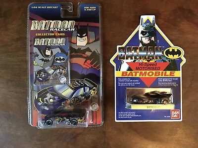 Buy Batman Animated Race Car (wb) + Batman Hi Speed Motorised Batmobile  (bandai) • 49£